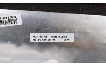 Lenovo 5CB1J01170 COVER Upper Case ASM_UKRL82SFFP_SG_BL_ML