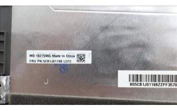 Lenovo 5CB1J01198 COVER Upper Case ASM_TC L82SFFP_SG_BL_PC