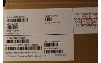 Lenovo 5CB1J01330 COVER Upper Case ASM_BELL82SFNF_CG_BL_PC