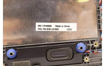 Lenovo 5CB1J01632 COVER Upper Case ASM_LA SPA L82QC FP_CG