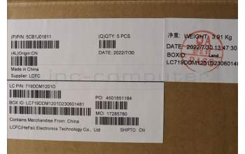 Lenovo 5CB1J01811 COVER Upper Case ASM_SPA L82QG FPAG