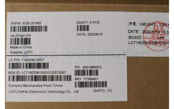 Lenovo 5CB1J01882 COVER Upper Case ASM_ENG L82QG NFPAG