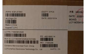 Lenovo 5CB1J01893 COVER Upper Case ASM_LA SPA L82QG NFPSG