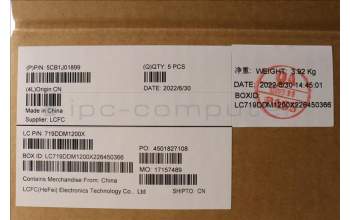 Lenovo 5CB1J01899 COVER Upper Case ASM_HBW L82QG NFPSG