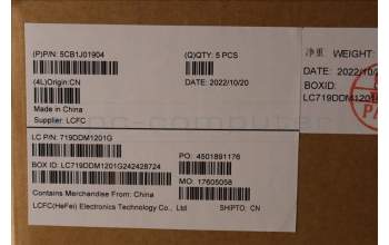 Lenovo 5CB1J01904 COVER Upper Case ASM_POR L82QG NFPSG