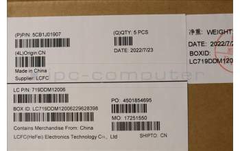 Lenovo 5CB1J01907 COVER Upper Case ASM_SPA L82QG NFPSG