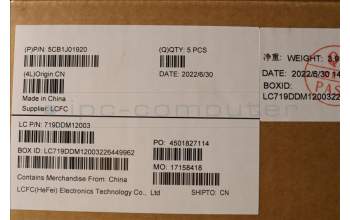 Lenovo 5CB1J01920 C-Cover with keyboard,French,Storm Grey,Non_Fingerprint