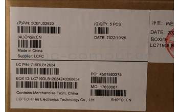 Lenovo 5CB1J02920 COVER Upper CaseASM_CZE/SLKL82U1I/G_FP_U