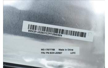 Lenovo 5CB1J02937 COVER Upper Case ASM_POR L82U1 I/G_FP_U