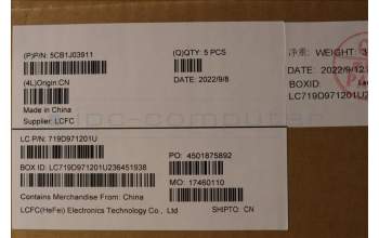 Lenovo 5CB1J03911 COVER Upper Case ASM_FRA/ENG L82UF FPAG