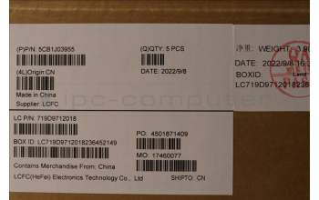 Lenovo 5CB1J03955 COVER Upper Case ASM_ENG L82UF FPSG