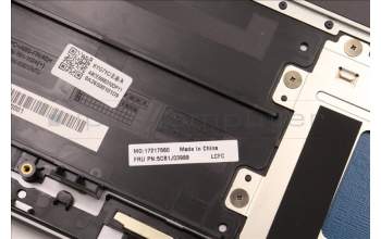 Lenovo 5CB1J03988 C-Cover with keyboard, Czech Slovakian, Arctic Grey, Non-FingerPrint, UK