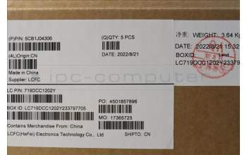 Lenovo 5CB1J04306 COVER Upper Case ASM_SWS L82TF RGBOG