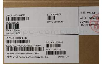 Lenovo 5CB1J04308 COVER Upper Case ASM_THAI L82TF RGBOG