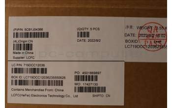 Lenovo 5CB1J04366 COVER Upper Case ASM_RUS L82TF WHOG