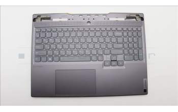 Lenovo 5CB1J04398 C-Cover with keyboard,Russian,Storm Grey,White Backlight