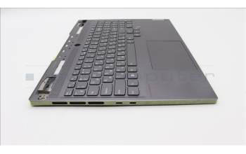 Lenovo 5CB1J04398 C-Cover with keyboard,Russian,Storm Grey,White Backlight