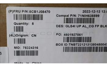 Lenovo 5CB1J08470 COVER UpperCaseASM_SPA C82SD ALCG FPBL