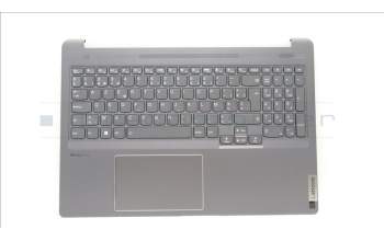Lenovo 5CB1J08814 C-Cover with keyboard, Belgian, Storm Grey, UK