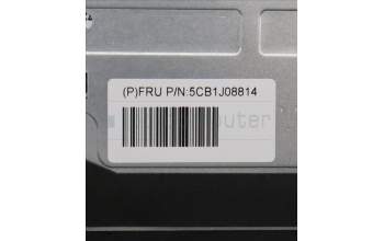 Lenovo 5CB1J08814 C-Cover with keyboard, Belgian, Storm Grey, UK