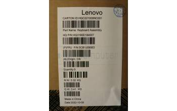 Lenovo 5CB1J09063 COVER Upper Case ASM_UKE H 82SN STGY UMA