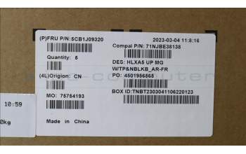 Lenovo 5CB1J09320 COVER Upper Case ASM_FRA/ARA C21DJ MGNBL