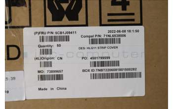 Lenovo 5CB1J09411 COVER Strip Cover C 82SA