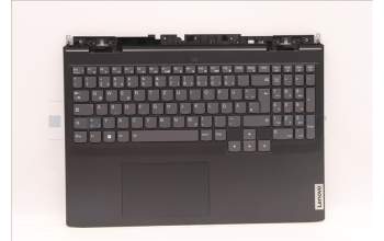 Lenovo 5CB1J09596 C-Cover with keyboard,German,Black,RGB Backlight