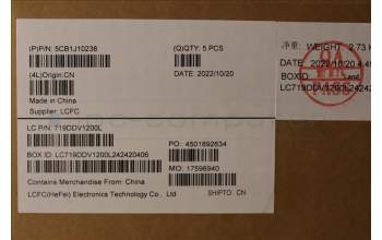 Lenovo 5CB1J10238 COVER Upper Case ASM_LA SPA L82T0