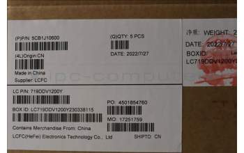 Lenovo 5CB1J10600 COVER Upper Case ASM_USA ENG L82T0