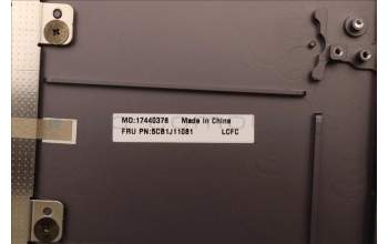 Lenovo 5CB1J11081 COVER Upper Case ASM_FRA L82QF FPSG