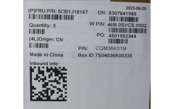 Lenovo 5CB1J18167 COVER C COVER ASM N-WFC BLACK 300W Gen4