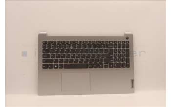 Lenovo 5CB1J18954 C-Cover with keyboard,US English Euro,Platinum Grey,FingerPrint