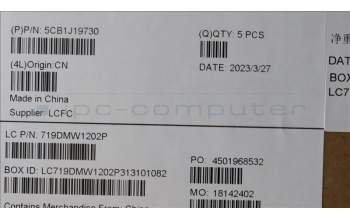 Lenovo 5CB1J19730 COVER Upper Case ASM_SPA L82V7 NFPGY