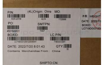 Lenovo 5CB1J23708 COVER Strip Cover L 21EK w/Antanna