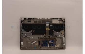 Lenovo 5CB1J23715 C-Cover with keyboard, Czech/Slovakian, Mineral Grey