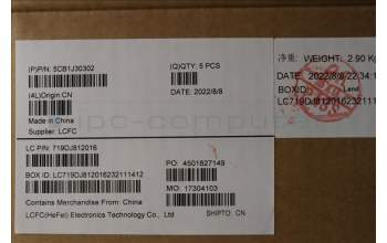 Lenovo 5CB1J30302 COVER Upper Case ASM_FRA L82TK_UG