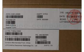 Lenovo 5CB1J30906 COVER Upper Case ASM_USA ENG L82UH FP BL