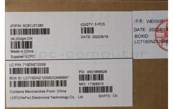 Lenovo 5CB1J31380 COVER Upper Case ASM_ARA L82U9 SG