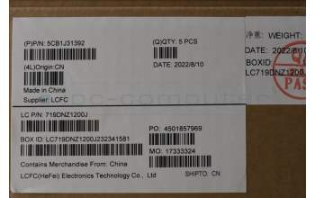 Lenovo 5CB1J31392 COVER Upper Case ASM_HBW L82U9 SG