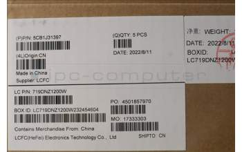 Lenovo 5CB1J31397 COVER Upper Case ASM_JPN L82U9 SG