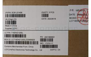 Lenovo 5CB1J31406 COVER Upper Case ASM_TC L82U9 SG