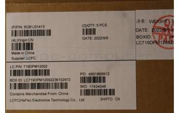 Lenovo 5CB1J31413 COVER Upper Case ASM_BEL L82TD