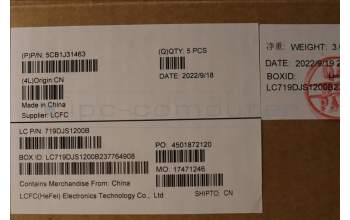 Lenovo 5CB1J31463 COVER Upper Case ASM_GER L82UG OG_RGB