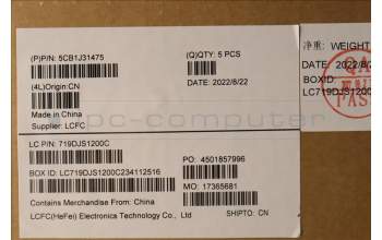 Lenovo 5CB1J31475 COVER Upper Case ASM_UKE L82UG OG_RGB