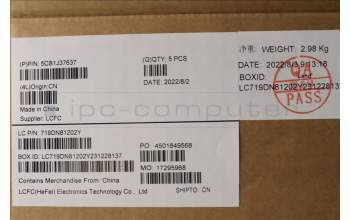 Lenovo 5CB1J37637 COVER Upper Case ASM_LA SPA L82V6 NFP_CG