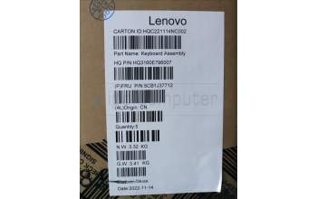 Lenovo 5CB1J37712 COVER Upper Case ASM_NORDIC H 82VA GY