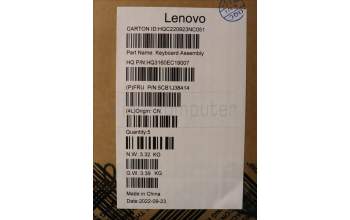 Lenovo 5CB1J38414 COVER Upper Case ASM_ITA H 82UW D VGA