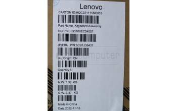 Lenovo 5CB1J38437 COVER Upper Case ASM_FRA H 82UW I VGA