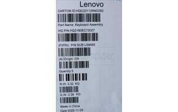Lenovo 5CB1J38455 COVER Upper Case ASM_SWS H 82UW I VGA